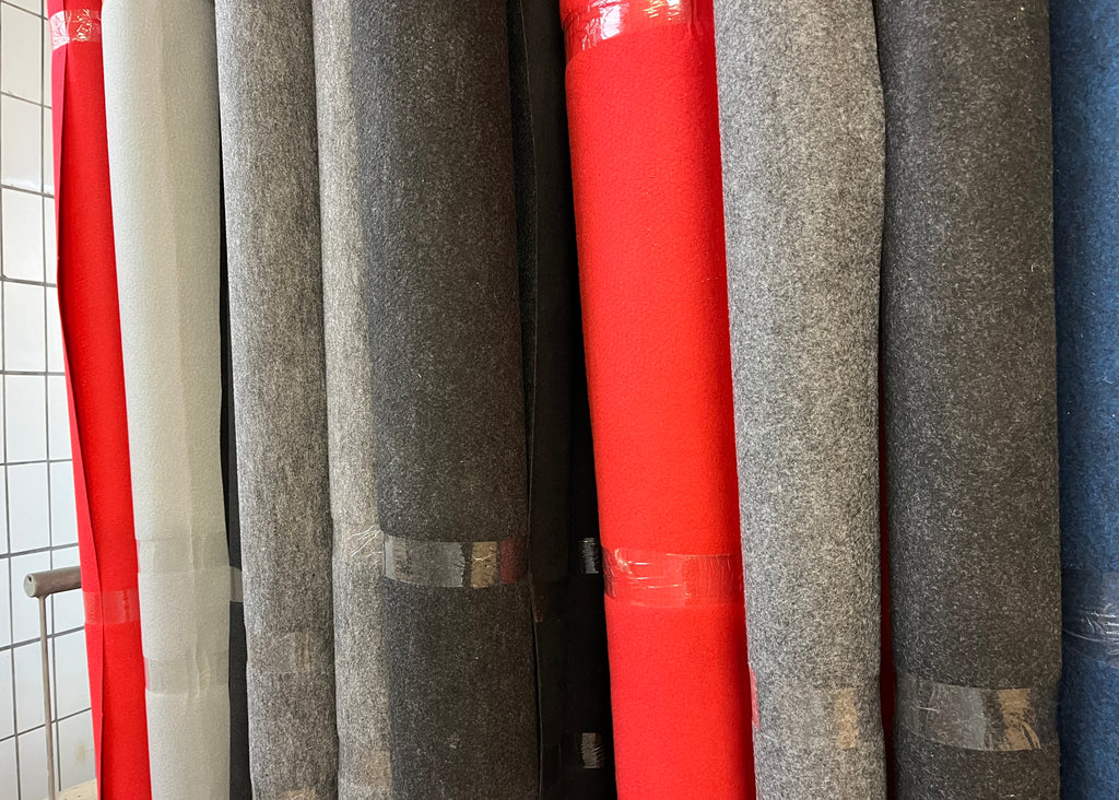 Genbrugs Gulvfilt. Miljøvenlig gulvafdækning.