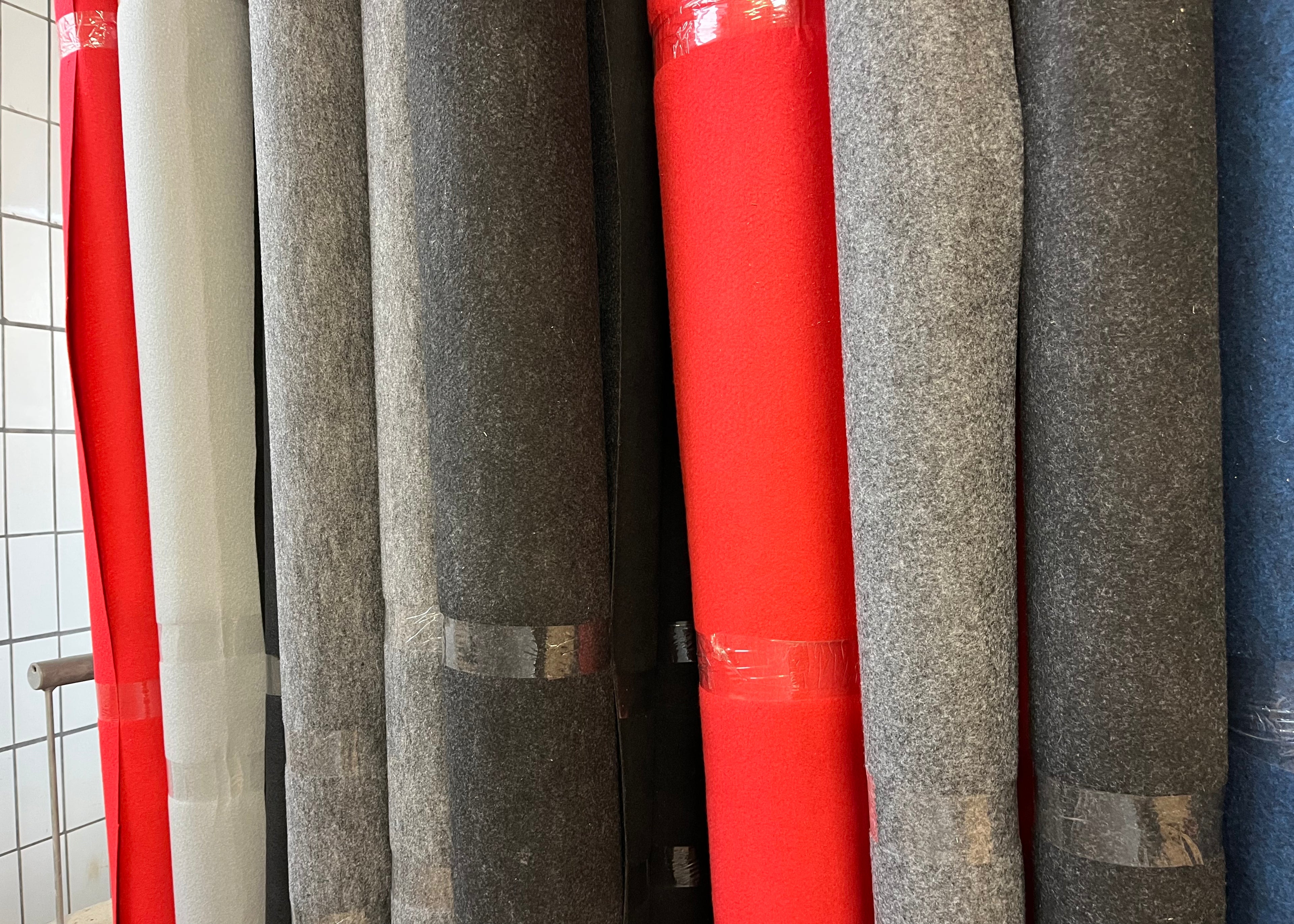 Genbrugs Gulvfilt. Miljøvenlig gulvafdækning.